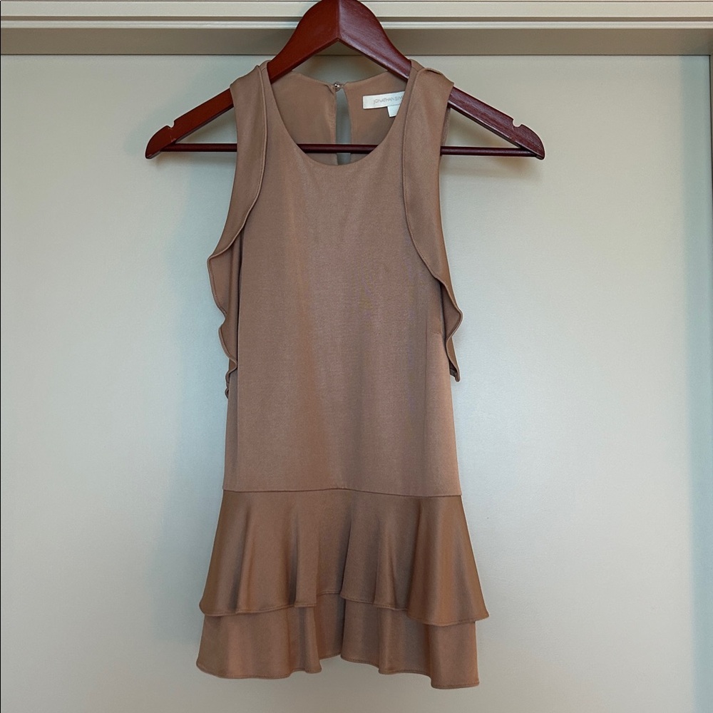 Jonathan Simkhai Sleeveless Ruffle Top - Picture 3 of 3
